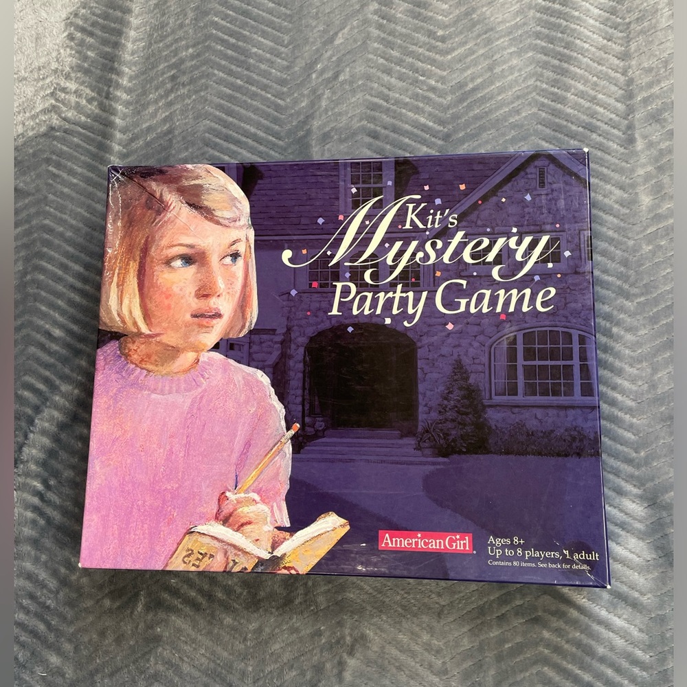Vtg American Girl‎ Kit’s Mystery Party Game